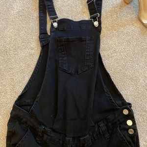 Misguided maternity overalls.